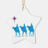 3 Wisemen Star-Ornament Keramisch Ornament (Links)