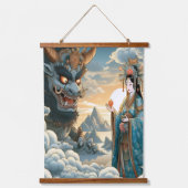 3 Wishes Oni Hangend Wandkleed (Voorkant)