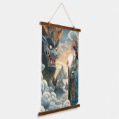 3 Wishes Oni Hangend Wandkleed (Gebogen)