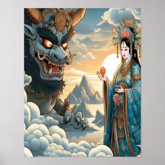 3 Wishes Oni Poster (Voorkant)