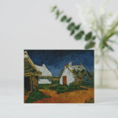 3 Witte Katoen Zintes-Maries, Vincent Van Gogh Briefkaart (Staand voorkant)