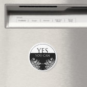 3 woord citaat-Ja u kan magneet (Insitu (Vaatwasser))