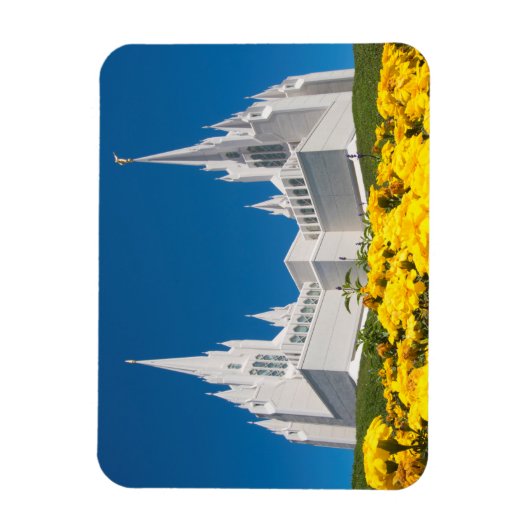 3 "x4" Fotomagneet San Diego Tempel Magneet (Verticaal)