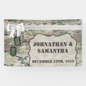 3' x5' Personalized Banner Army OCP Camo Uniform (Horizontaal)