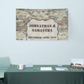 3' x5' Personalized Banner Army OCP Camo Uniform (Beurs)