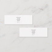 3 x 1 inch mini-Kaart Mini Visitekaartje (Voorkant / Achterkant)