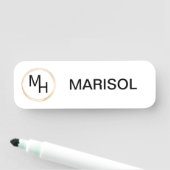 3" X 1" NAAM TAG MAGNETIC PIN  (In situ)