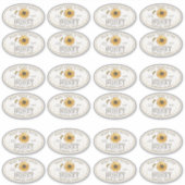 3 x 2"Zonnebloem en Bee Waterdicht Honing Label (Voorkant)