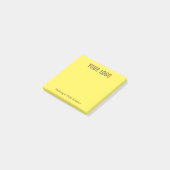 3 x 3 Aangepaste Post-it® notes met Bedrijf Logo (Schuin)