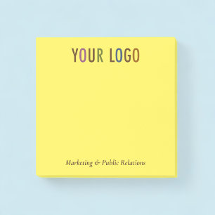 3 x 3 Aangepaste Post-it® notes met Bedrijf Logo