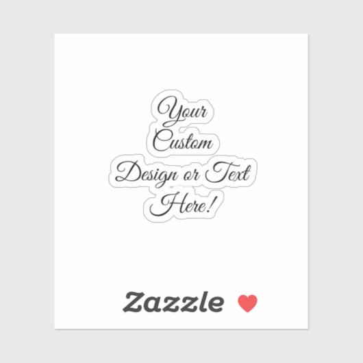  3" x 3" Custom-Cut Vinyl Stickers (Vel)