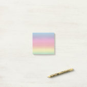 3 x 3 inch Post-it® notes regenboog (Op bureau)