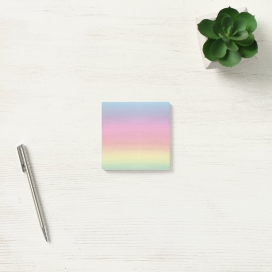 3 x 3 inch Post-it® notes regenboog (Kantoor)