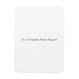 3" x 4" Flexibele Fotomagneet Magneet