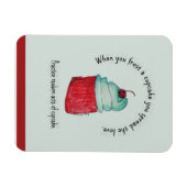 3 x 4-inch Flexibel fotomagneet Magneet (Horizontaal)