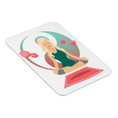 3 x 4-inch Flexibel fotomagneet Magneet (Rechterzijde)