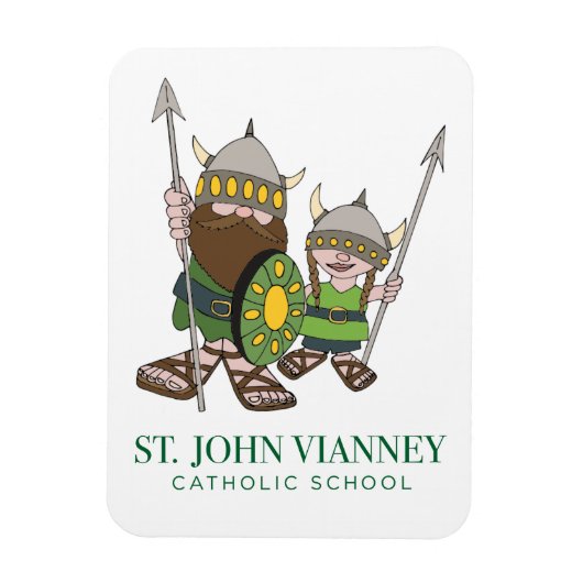 3 x 4 inch Little Vikings Flexible Photo Magnet Magneet (Verticaal)