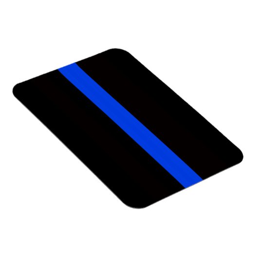 3 X 4 THIN BLUE LINE MAGNET MAGNEET (Rechterzijde)