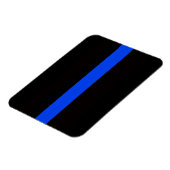 3 X 4 THIN BLUE LINE MAGNET MAGNEET (Linkerzijde)