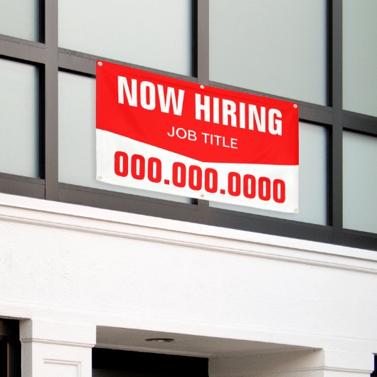 3 x 5' nu Huren met Titel en Telefoonnummer Spandoek (Buitenkant Gebouw)