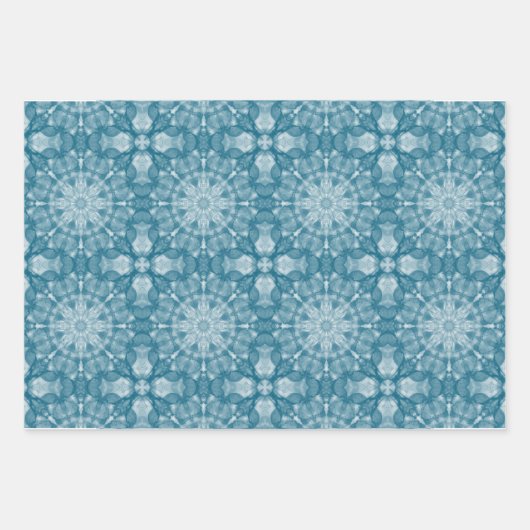 3 x designvellen van inpakpapier (Voorkant)