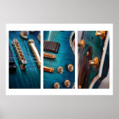 3 x gitaren poster (Voorkant)