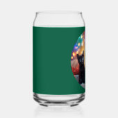 3 Young Blue Eyed Black Kittens Kerstscène Blikvorm Glas (Links)