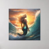 #3 Zeemeerminnenleven Canvas Afdruk (Voorkant)