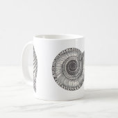 3 Zeeschalen Koffiemok (Voorkant links)
