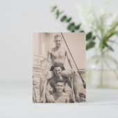 3 Zeilen Briefkaart (Staand voorkant)