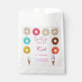 3 Zoet als een meisje 3e verjaardag Bedankzakje (Voorkant)