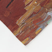 3 Zonnebloemen in een Vase, Van Gogh Fleece Blanke (Hoek)