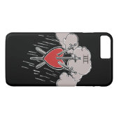 3 Zwaarden Liefde Hart Tarot Illustratie Case-Mate iPhone Case (Achterkant (Horizontaal))