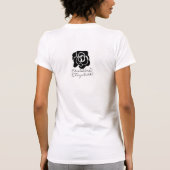 3 zwarte rozen t-shirt (Achterkant)