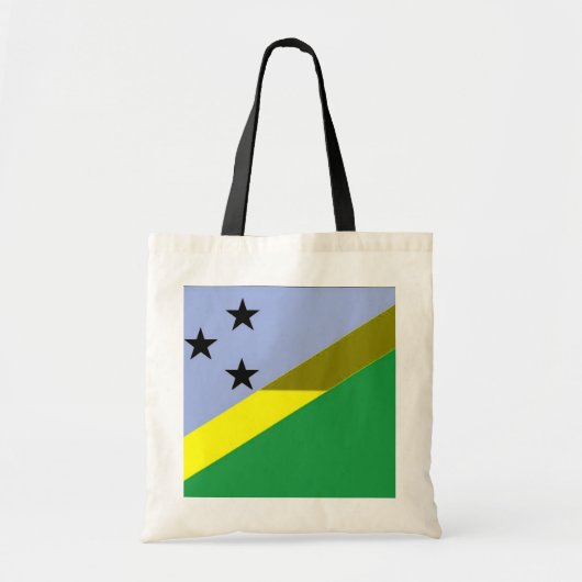 3 Zwarte sterren Canvas tas (Voorkant)