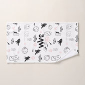 3AM Emoties Badhanddoek | expressieve doedelzakkun Bad Handdoek (Handdoek)