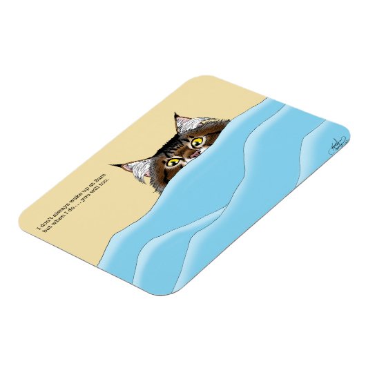 3am kat wakker magneet (Linkerzijde)