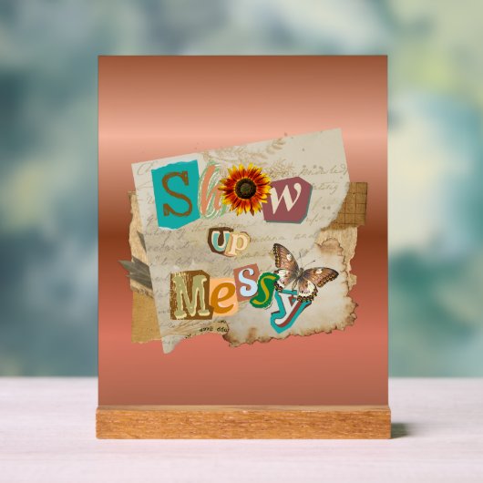 3AM Short Line Sign Acryl Bord (Neutraal)