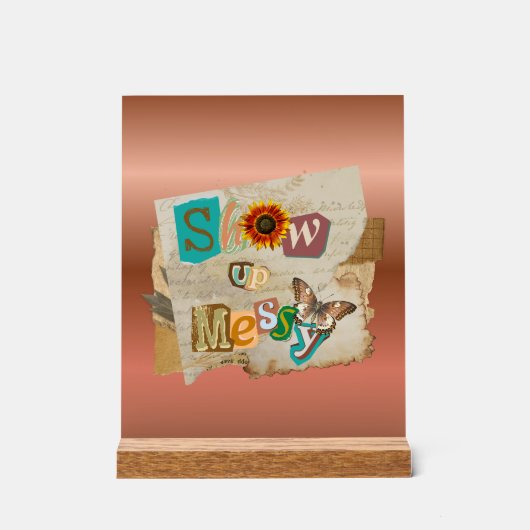 3AM Short Line Sign Acryl Bord (Voorkant)