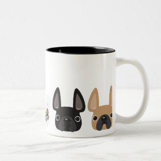 3bulliesmug tweekleurige koffiemok