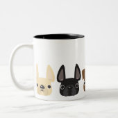 3bulliesmug tweekleurige koffiemok (Links)