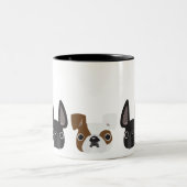 3bulliesmug tweekleurige koffiemok (Center)