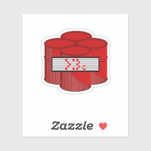 >:3c explosieven sticker (Vel)