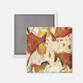 3c Oude Lascaux stieren Magneet (Voorkant / Achterkant)