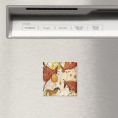 3c Oude Lascaux stieren Magneet (Insitu (Vaatwasser))