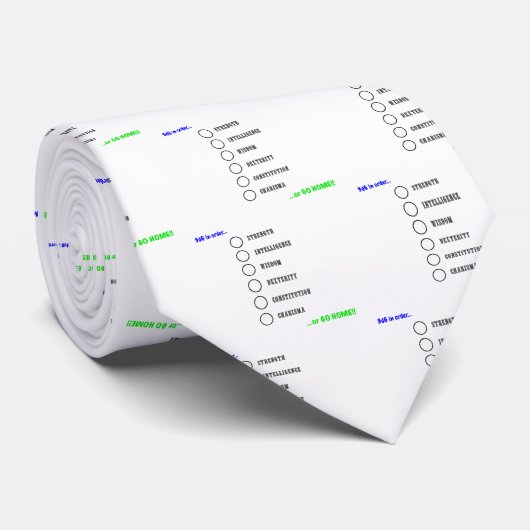 3d6 in volgorde stropdas (Opgerold)