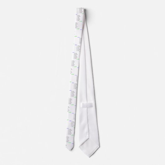 3d6 in volgorde stropdas (Achterkant)