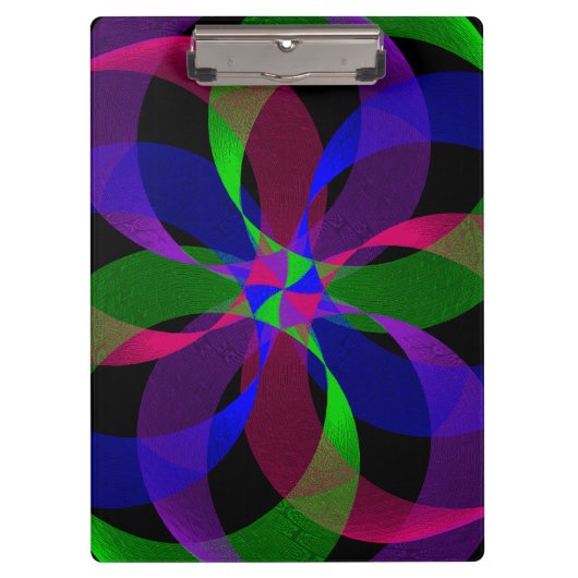 3D 2D Hybrid Geometric Clipboard Klembord (Voorkant)