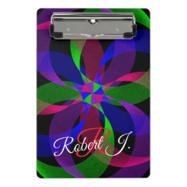 3D 2D Hybrid Geometric Mini Clipboard Klembord