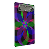 3D 2D Hybrid Geometric Mini Clipboard Klembord (Schuin)